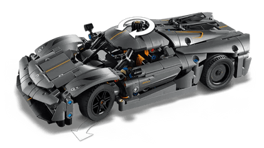 Koenigsegg Jesko Absolut Grey Hypercar - Saltire Games