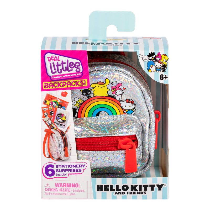 hello kitty mini backpack real littles Hello Kitty Real Littles Micro Backpack Assorted — Saltire Toys & Games