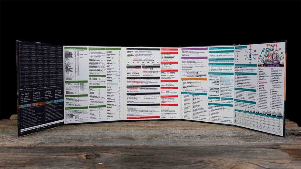 Pirate Borg GM Screen - Saltire Games