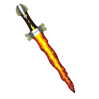 Liontouch Fantasy Flame Sword - Saltire Games
