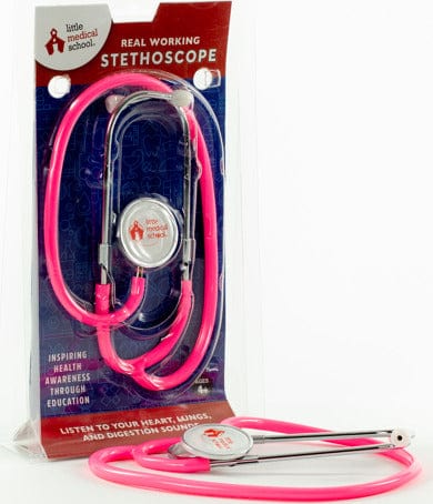 Real Working Stethoscope Pink - Saltire Games