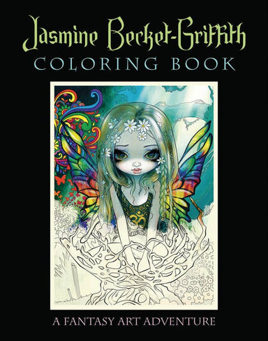 Books - Coloring - Activity Llewellyn Worldwide Jasmine Becket-Griffith Coloring Book
