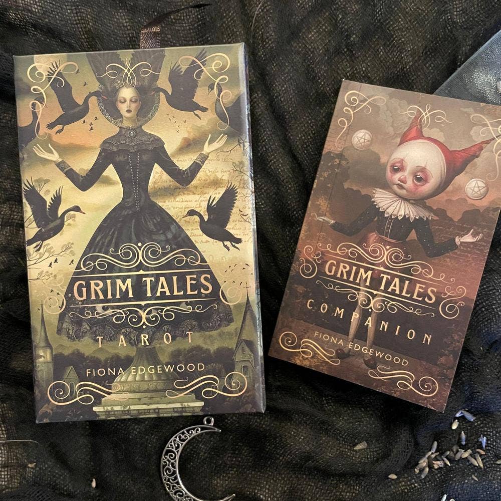Novelty - Tarot Llewellyn Worldwide Grim Tales Tarot Kit: A Gothic Fairytale Tarot Deck