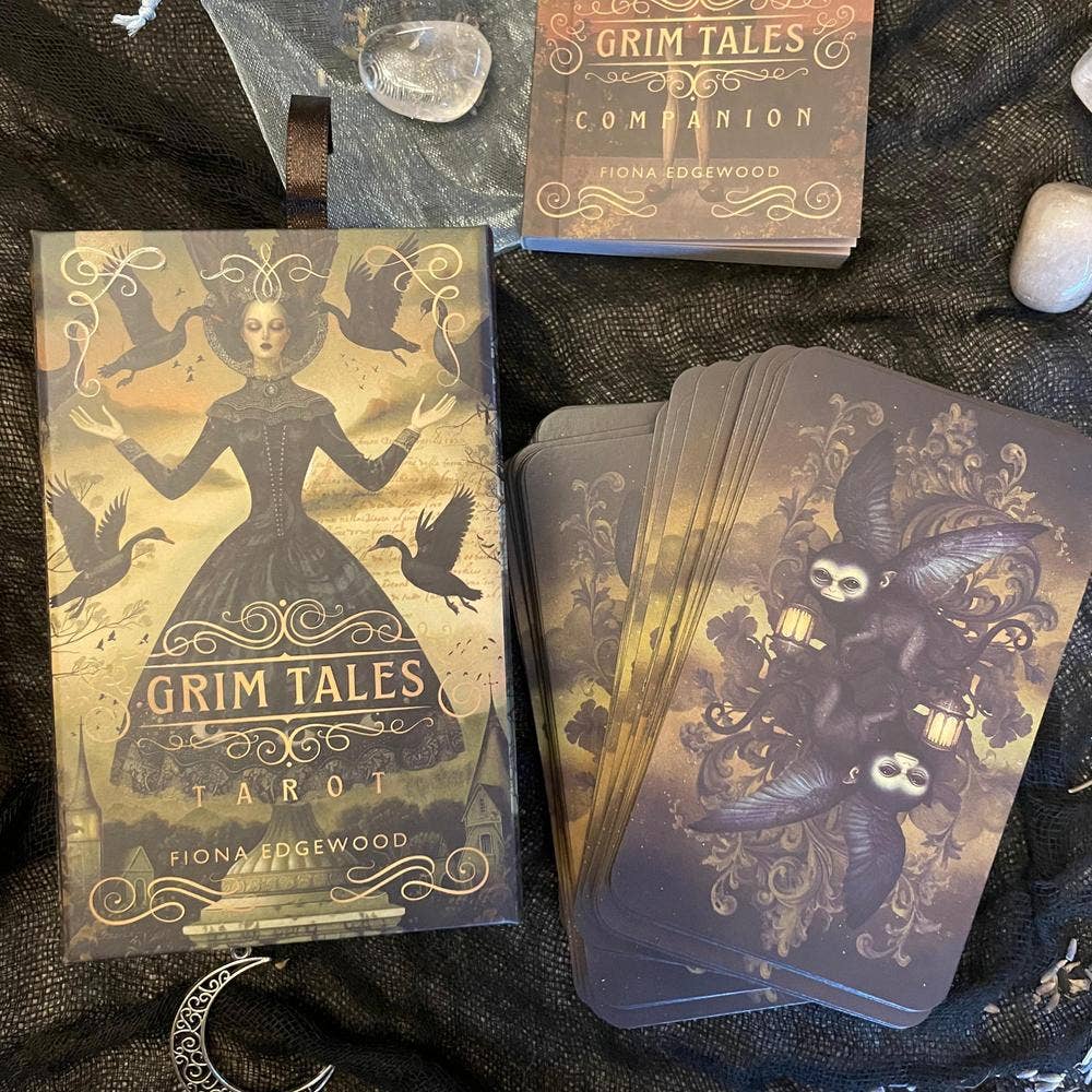 Novelty - Tarot Llewellyn Worldwide Grim Tales Tarot Kit: A Gothic Fairytale Tarot Deck