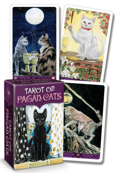 Tarot Of Pagan Cats Mini Deck - Saltire Games