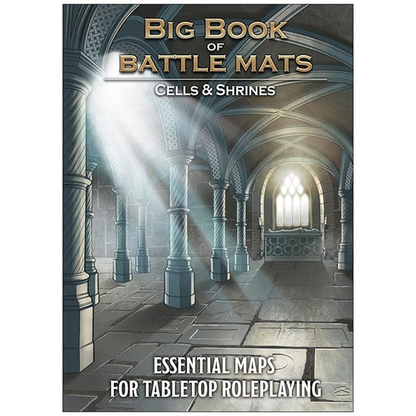 Battle Mat: Big Book of Battle Mats: Cells & Shrines - Saltire Games