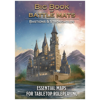 Big Book of Battle Mats - Bastions & Strongholds 12x9" - Saltire Games