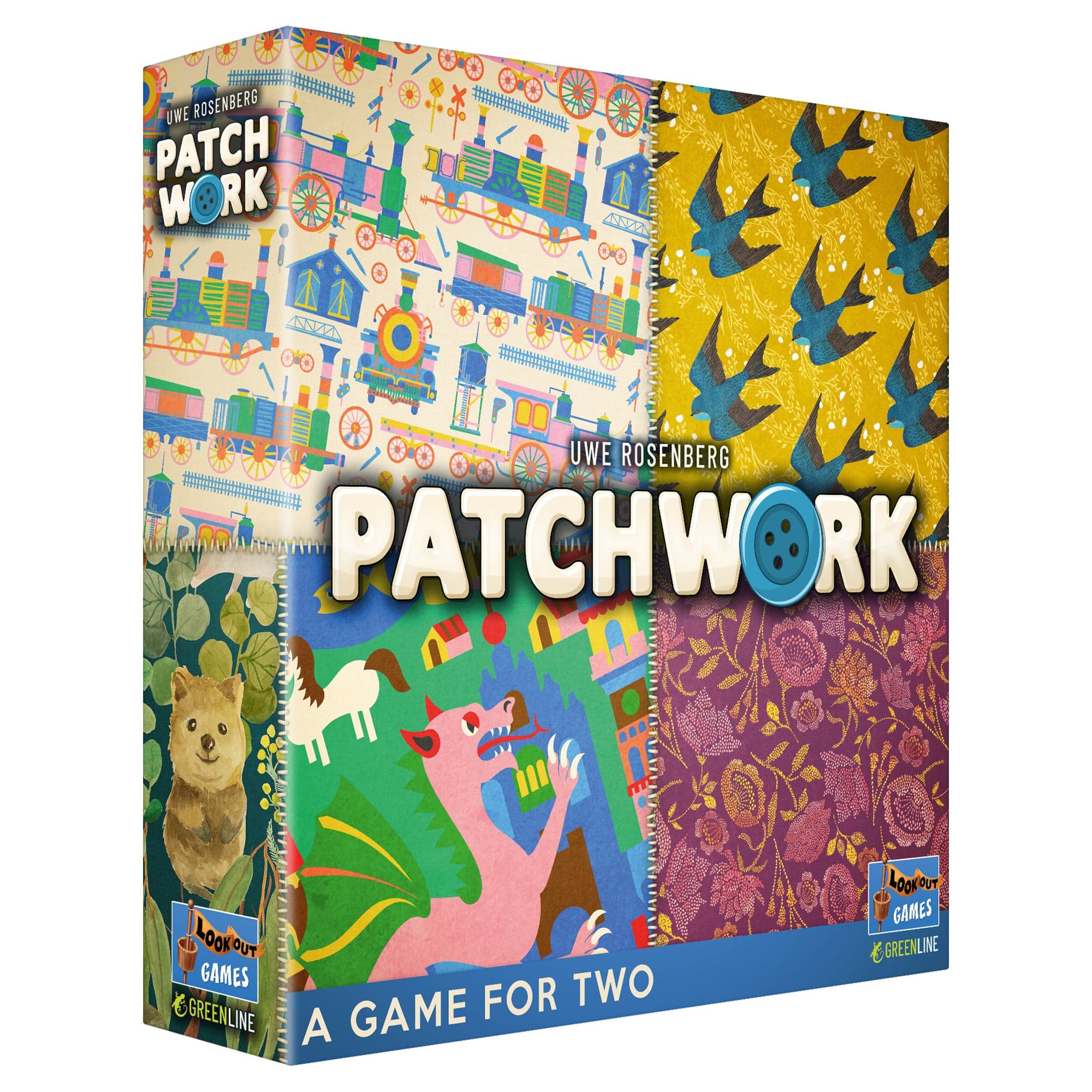 Board Games Lookout Games Patchwork Revised Edition