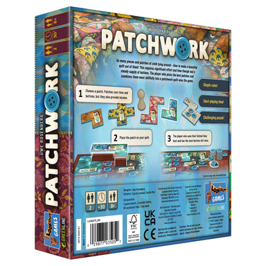 Board Games Lookout Games Patchwork Revised Edition