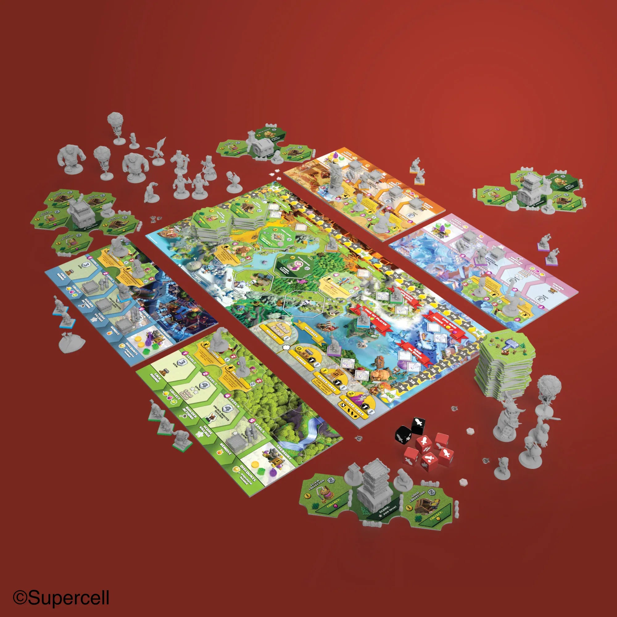 Board Games Maestro Media Clash of Clans: The Epic Raid - Collector's Edition