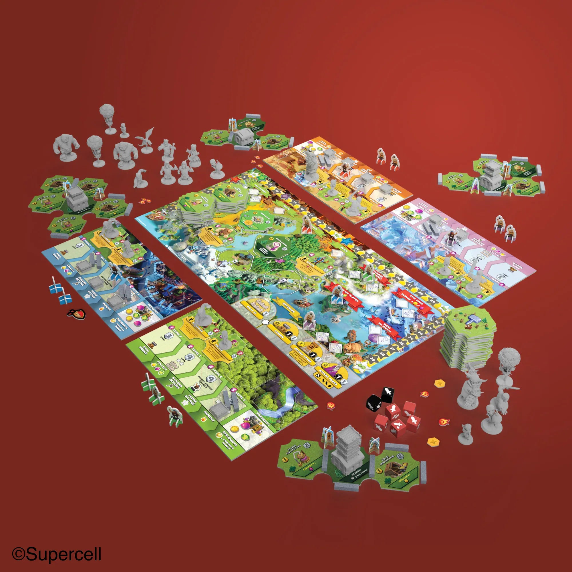 Board Games Maestro Media Clash of Clans: The Epic Raid - Core Edition