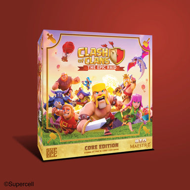 Board Games Maestro Media Clash of Clans: The Epic Raid - Core Edition