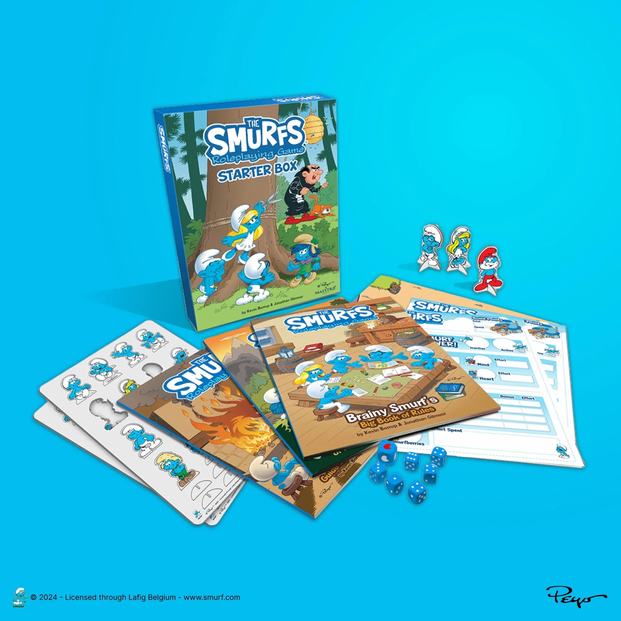 The Smurfs Roleplaying Game: Starter Box - Saltire Games