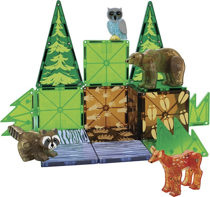 Magna-Tiles Forest Animals 25 Piece Set - Saltire Games
