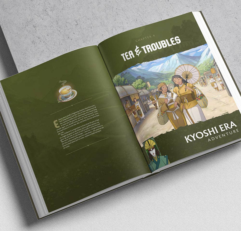 Uncle Iroh's Adventure Guide: Avatar Legends - Saltire Games