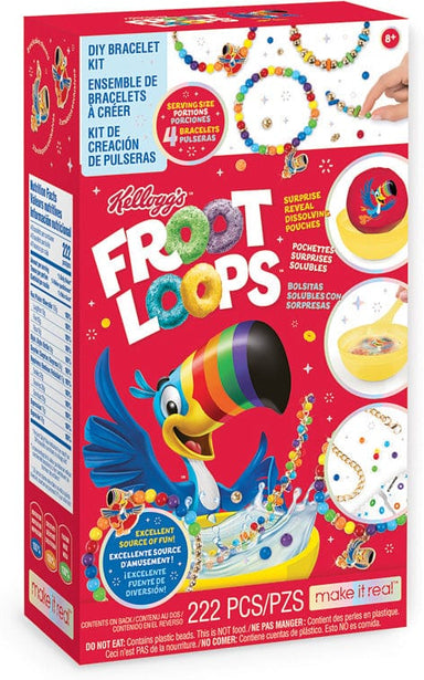 Cereal-sly Cute Kellogg's Froot Loops DIY Bracelet Kit - Saltire Games