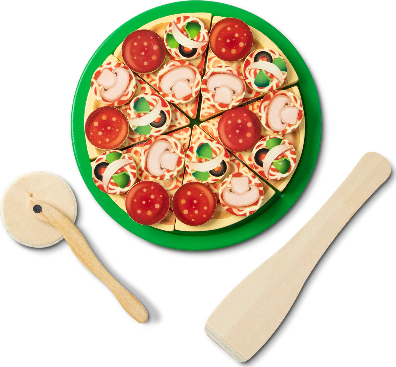 Pizza Party Wooden Playset - Saltire Games