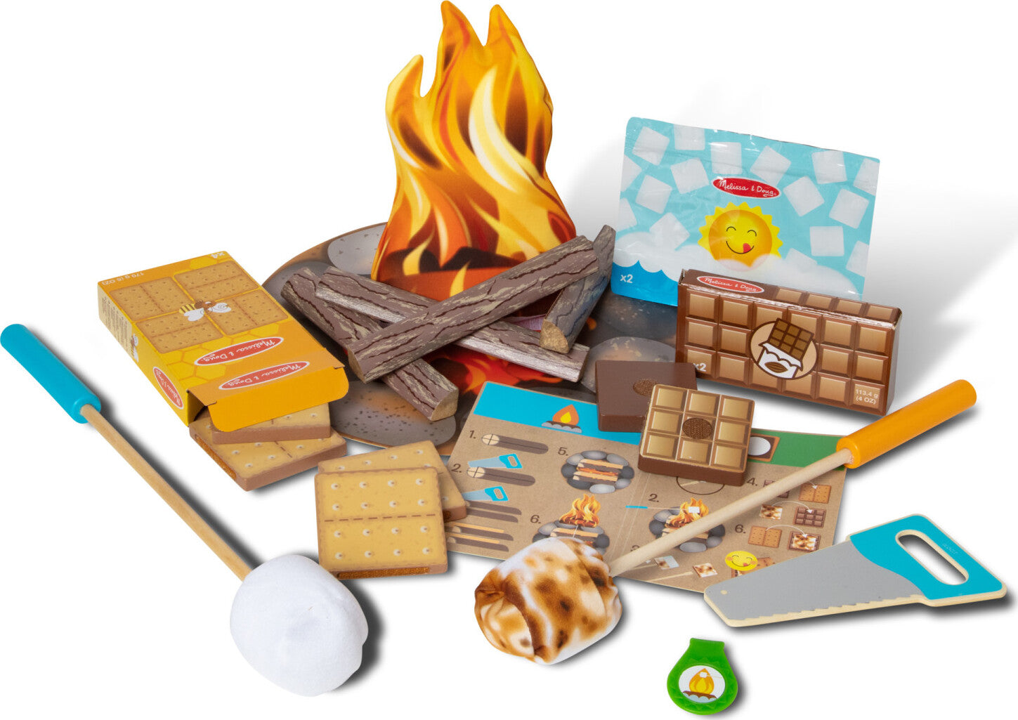 Let's Explore Campfire S'mores Play Set - Saltire Games