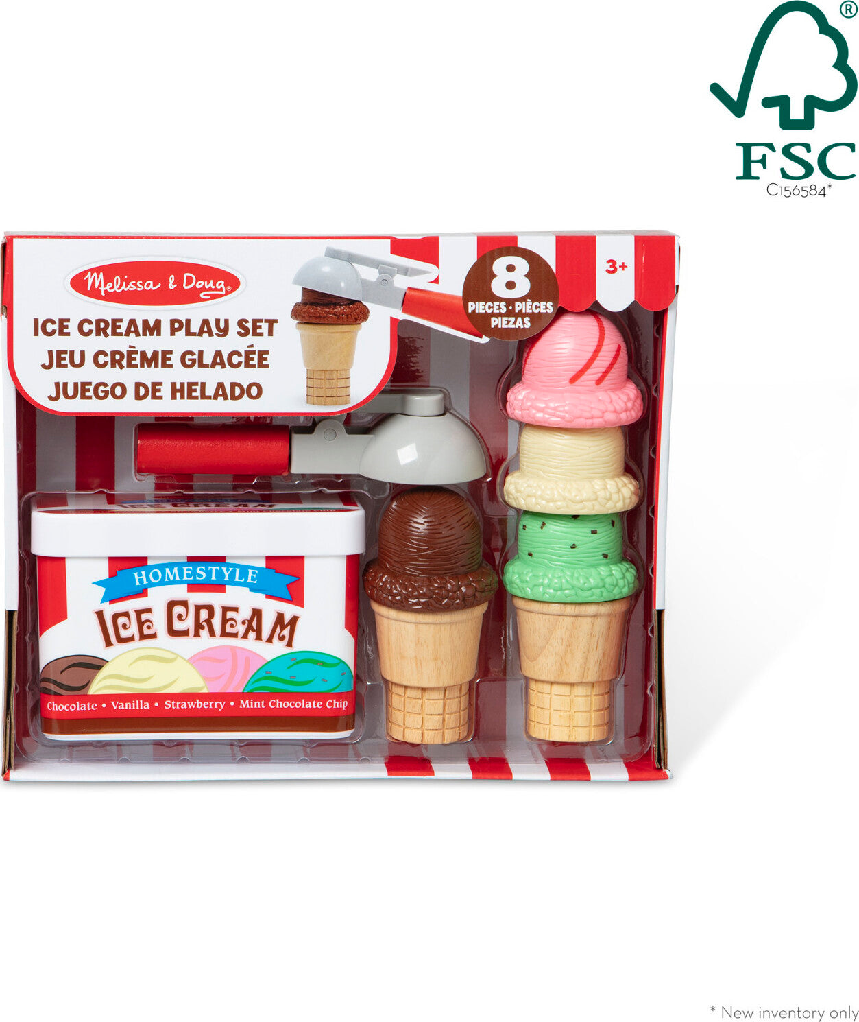 Scoop & Stack Ice Cream Cone Playset - Saltire Games