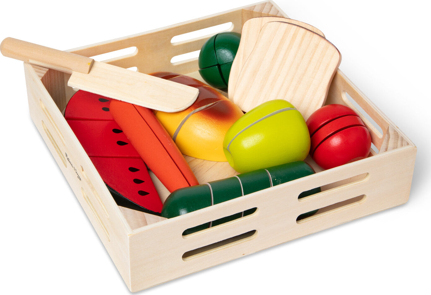 Wooden Cutting Food Toy Set - Saltire Games