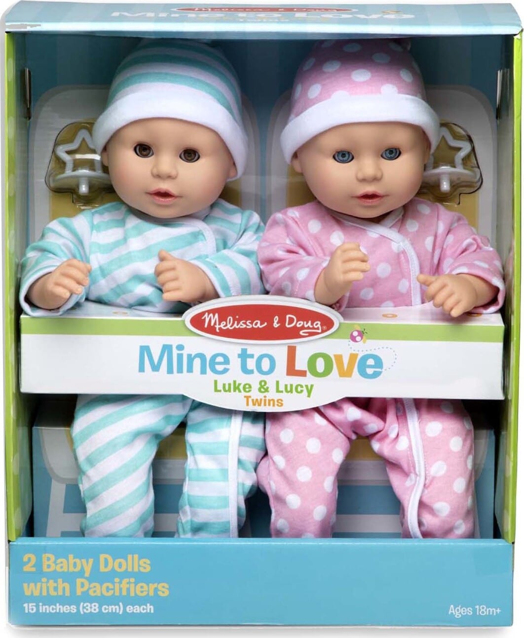 Mine to Love Twins Luke & Lucy Dolls - Saltire Games