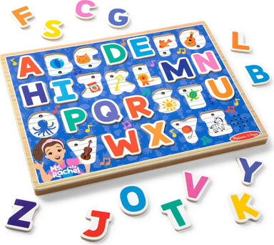 Toys - Infant Melissa & Doug Ms. Rachel™ Wooden Phonics Alphabet Sound Puzzle - 26 Pieces