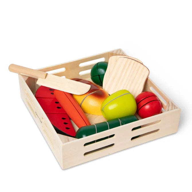 Wooden Cutting Food Toy Set - Saltire Games