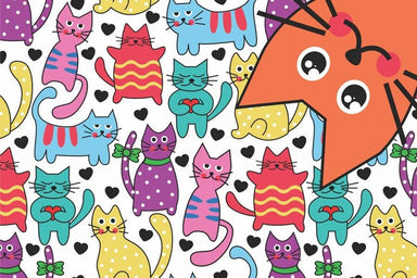 Cats Mini Jigsaw Puzzles - Great impulse buy for teacher - Saltire Games