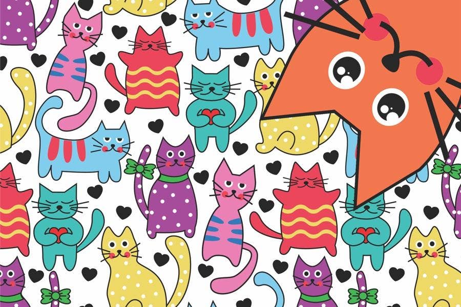 Cats Mini Jigsaw Puzzles - Great impulse buy for teacher - Saltire Games