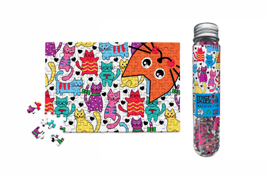 Cats Mini Jigsaw Puzzles - Great impulse buy for teacher - Saltire Games