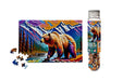 Colorful Bear - Grizzly mountain jigsaw puzzle cub gift him - Saltire Games