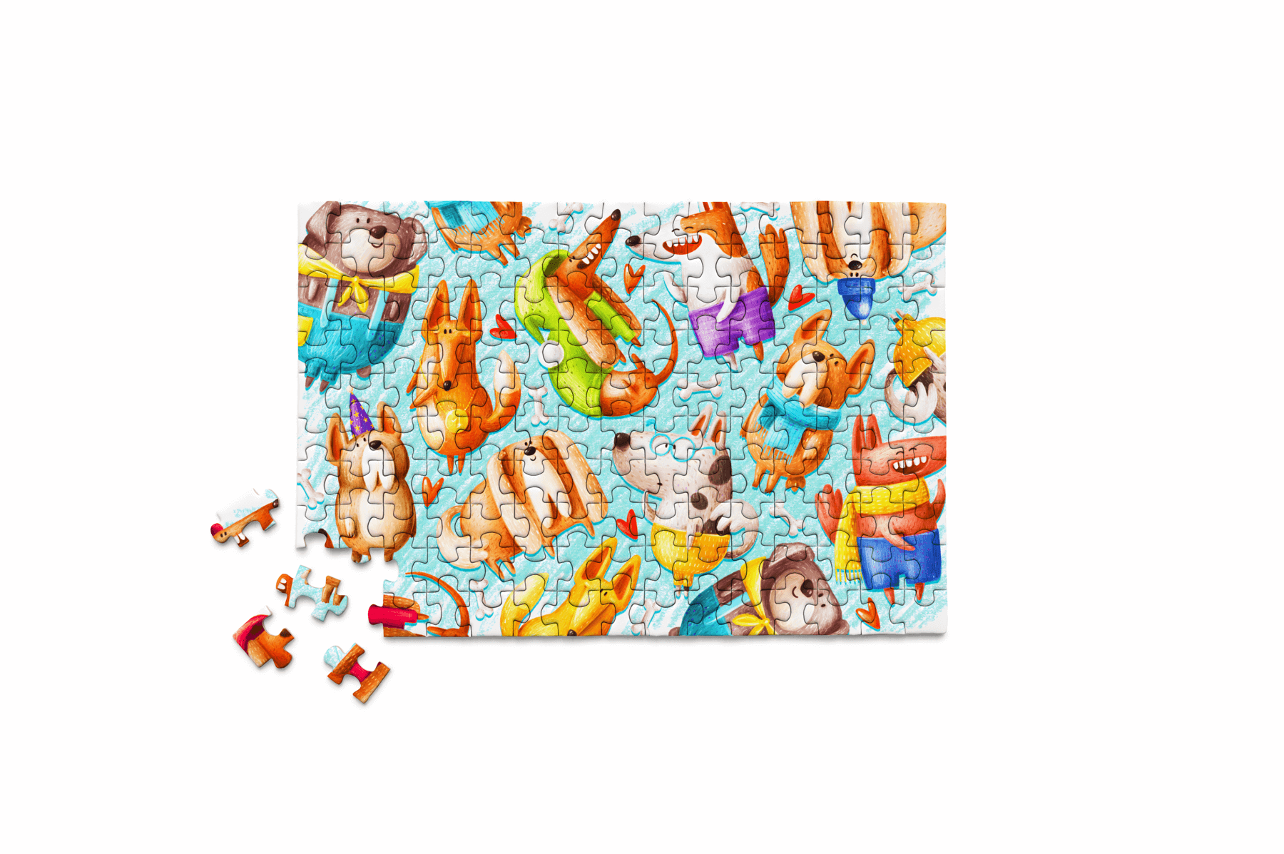 Dog Gone It Mini Jigsaw Puzzle for Pet Lovers - Saltire Games