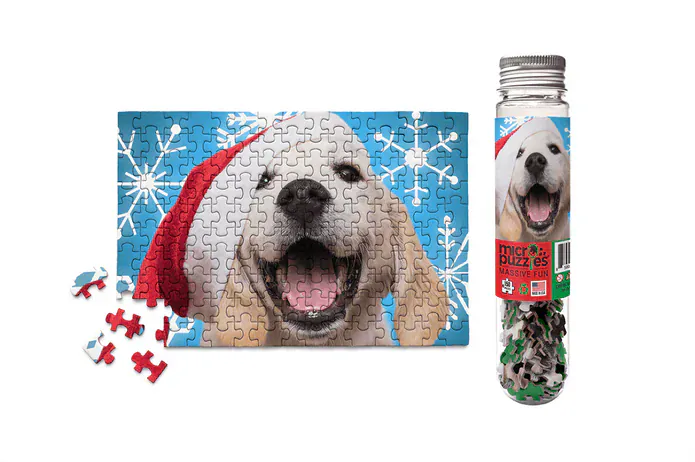 Santa Paws Micro Puzzle - Saltire Games