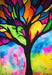 Stained Glass Tree MicroPuzzle - Mini Jigsaw Puzzle - Saltire Games