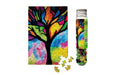 Stained Glass Tree MicroPuzzle - Mini Jigsaw Puzzle - Saltire Games