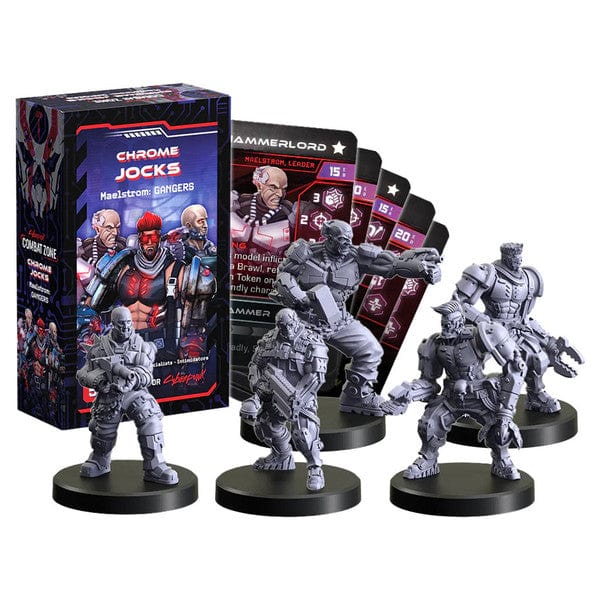 Cyberpunk: Combat Zone: Chrome Jocks - Saltire Games