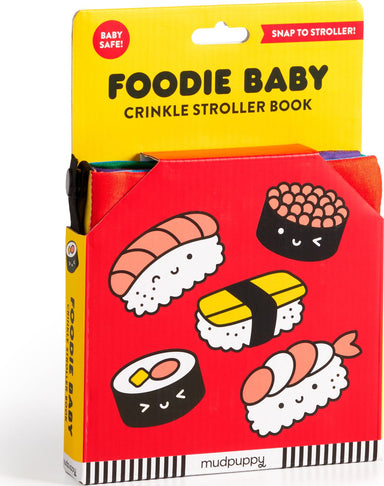 Foodie Baby – Delicious Crinkle Fabric Stroller Book - Saltire Games