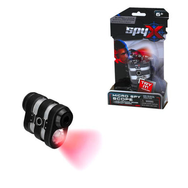 Toys - Pretend Play - Spy Mukikim Spyx Micro Spy Scope - Powerful Red Led Light Monocular