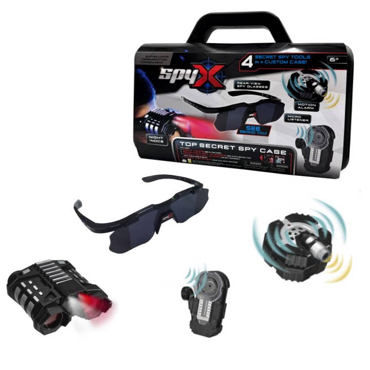 Toys - Pretend Play - Spy Mukikim Spyx Top Secret Spy Case