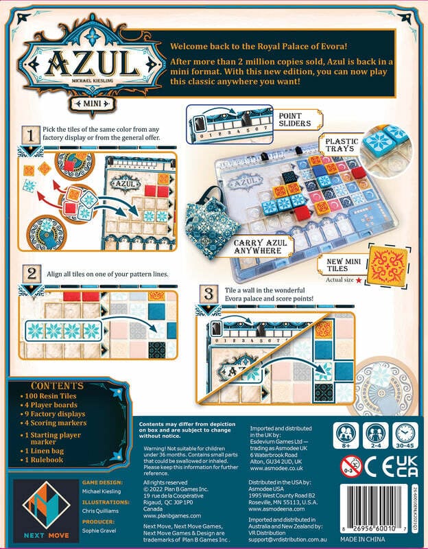 Azul Mini - Saltire Games