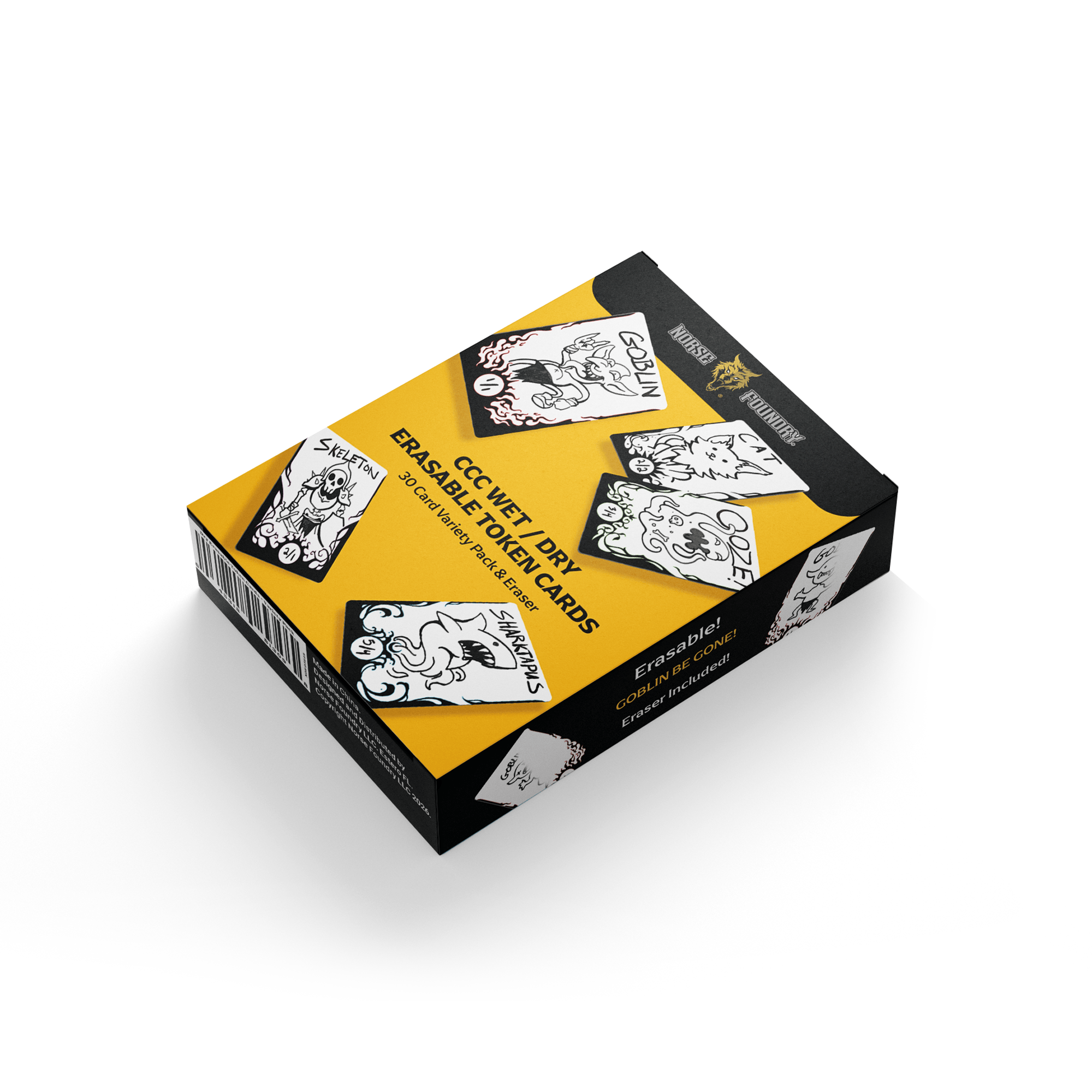 Collectible Card Games - Accessories Norse Foundry Variety Pack Dry Erasable CCG Token Cards