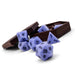 Blue Laced Agate 7 Die Set - Saltire Games