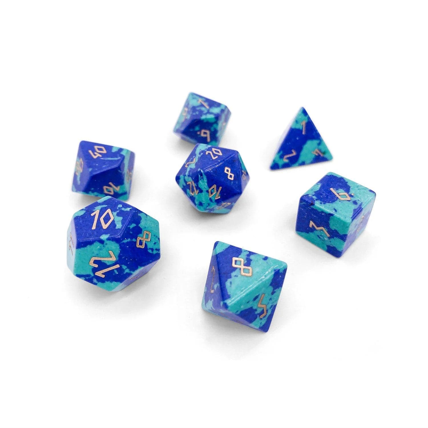 Phoenix Lapis 7 Die Set - Saltire Games