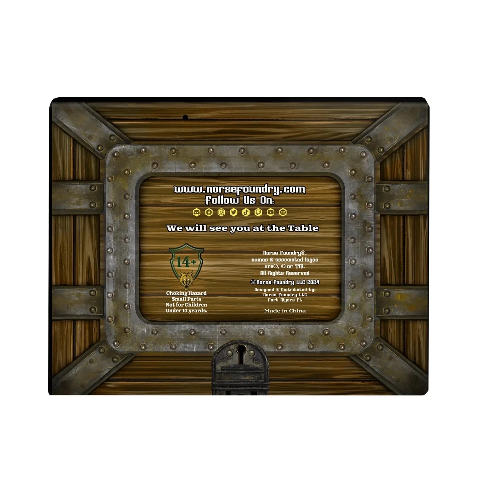 Pirate Dice - Secret Stash 7 Piece RPG set Alloy Dice - Saltire Games