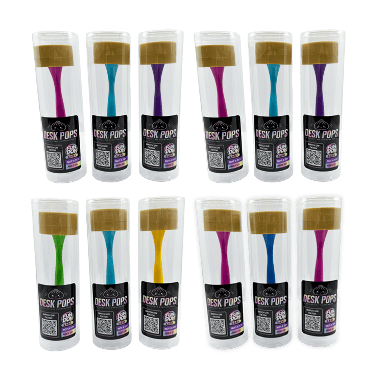 Novelty - Fidget Novelty Inc. Desk Pops Assorted Colors