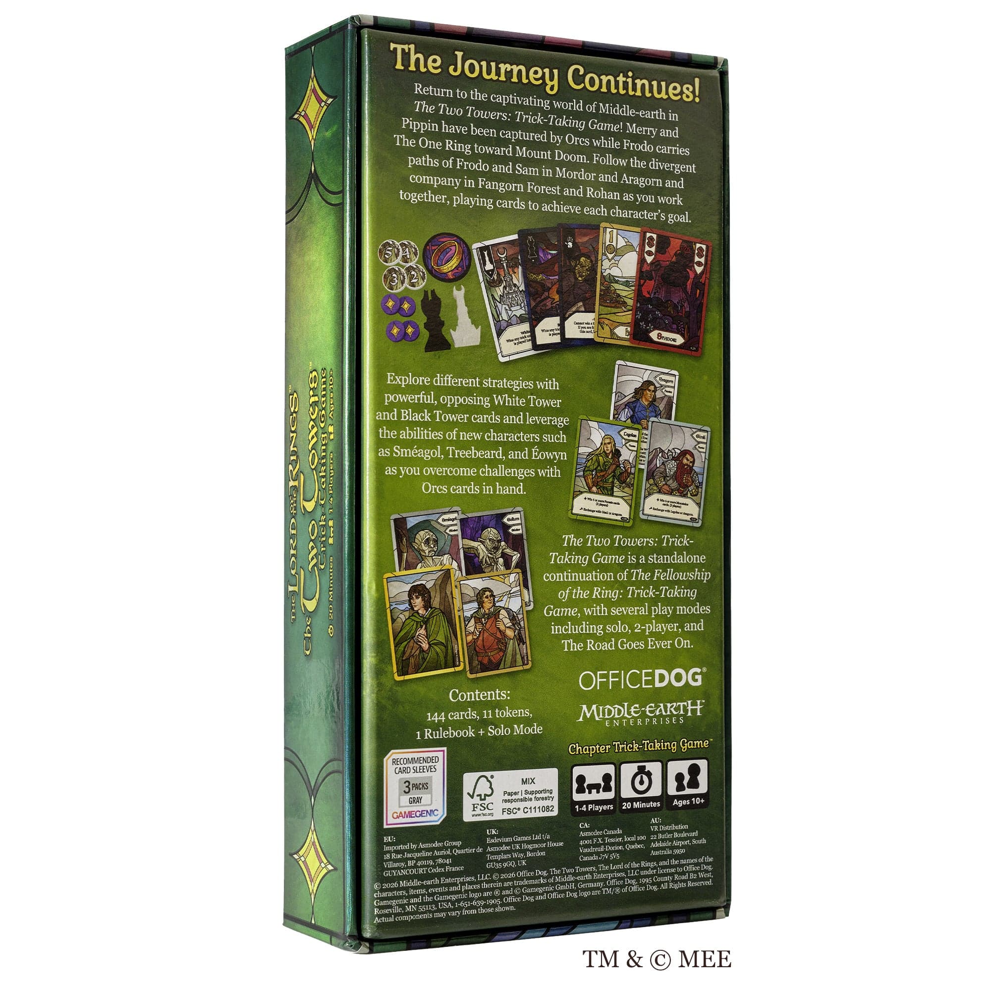 The Two Towers: Trick Taking Game - Saltire Games