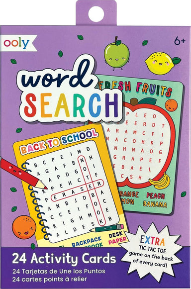 Word Search Activity Cards - Saltire Games