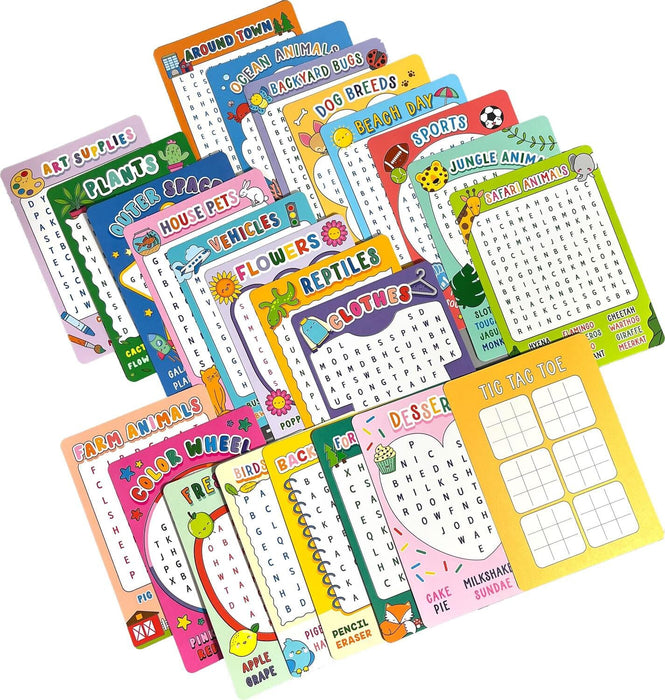 Word Search Activity Cards - Saltire Games