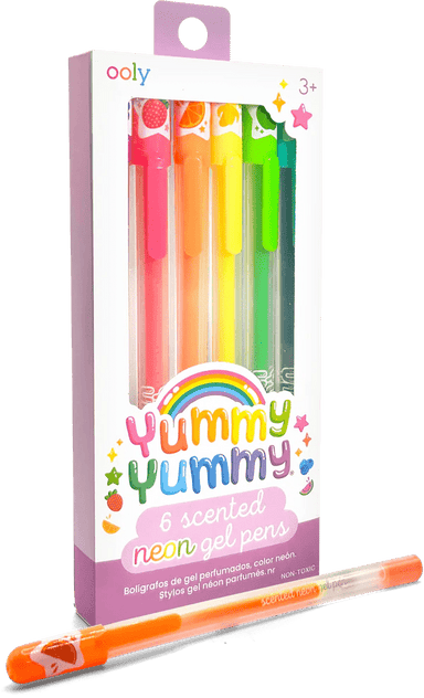 Yummy Yummy: Scented Gel Pens - Neon - Saltire Games
