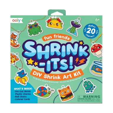 Shrink-Its! Fun Friends DIY Shrink Art Kit - Saltire Games